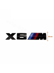 Надпись X6///M 160*30mm                      BL-030A фото 4