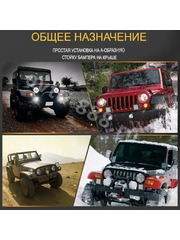 Дневные ходовые огни DRL-1412 12V/24V (1шт) фото 4