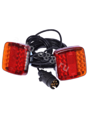 Задние фонари на прицеп съемный (с проводом) фото 1