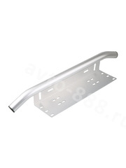 Рамка номера дуга серая LK－005S фото 1