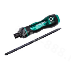 Реверсивная отвертка комбинированная PH 2, SL 6, двухсторонний стержень фото 4