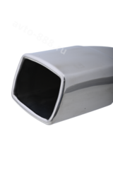 Насадка на глушитель H014D хром фото 2