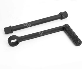 Гайковерт ручной грузовой c головками в кейсе (мясорубка) 11 предметов 1:58 фото 5