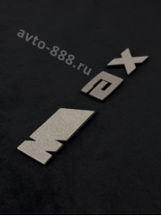 Надпись X6///M 160*30mm                      BL-030A фото 3