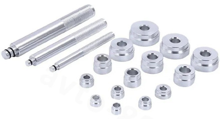 Набор для установки подшипников и сальников 17 предметов FEINREX фото 2