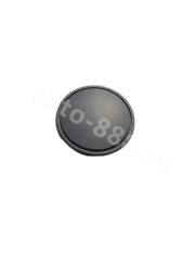 Колпачок на литье черный универсальный выпуклый с ободком ø 56/58 (1 шт) фото 1