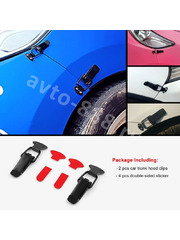 Замок бампера спортивный TRD 89 мм большой фото 2