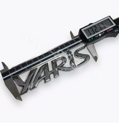 Надпись YARIS 138*30mm TL-085 фото 3