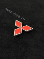 Эмблема MITSUBISHI 62*62 фото 1