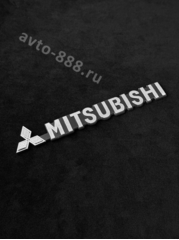 Надпись MITSUBISHI хром 187*30mm ML-001A фото 1