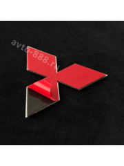 Эмблема MITSUBISHI 88*88 (3) фото 2