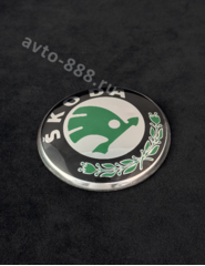 Эмблема SKODA 87*87 SKE-002 (3) фото 1