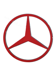 Эмблема MERCEDES BENZ 85*85 BNE-003 (3) фото 4