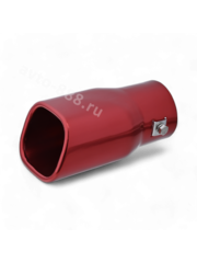 Насадка на глушитель ZXQ-687 красный фото 1