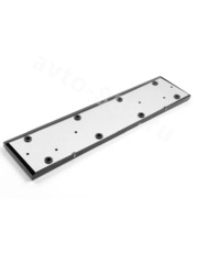 Рамка номера чёрная (2шт) 8304 фото 3