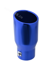 Насадка на глушитель ZXQ-683 синий фото 6