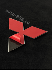 Эмблема MITSUBISHI 62*62 фото 3