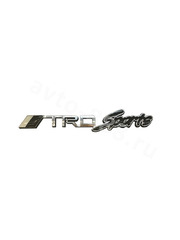 Надпись TRD SPORT чёрный 155*15mm EBL-161 фото 3