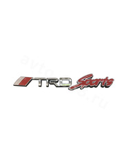 Надпись TRD SPORT красный 155*22mm EBL-161A фото 3
