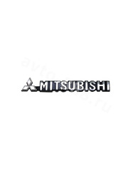 Надпись MITSUBISHI хром 187*30mm ML-001A фото 3