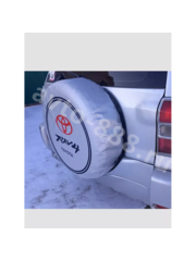 Чехол на запаску RAV-4 серый фото 4