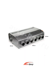 Дополнительная печь в салон 12V 6 выходов фото 5