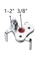 Съемник масляного фильтра EJC ключ КРАБ диапазон захвата 60-120 мм 4021 фото 9