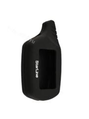 Чехол на пульт сигнализации силиконовый В9 А91 черный фото 2