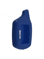 Чехол на пульт сигнализации силиконовый В9 А91 темно-синий фото 2