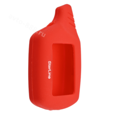Чехол на пульт сигнализации силиконовый В9 А91 красный фото 2