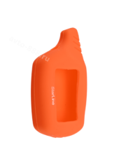 Чехол на пульт сигнализации силиконовый В9 А91 оранжевый фото 2