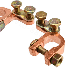 Клеммы для аккумулятора ЕВРО (пара) фото 3