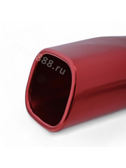 Насадка на глушитель ZXQ-687 красный фото 3