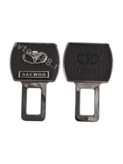 Заглушка в ремень Daewoo. Цвет чёрный (пара) Акции фото 2
