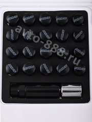 Секретки гайки RAYC 12*1,25 F450 (20 шт, высота 30 мм) чёрный фото 6