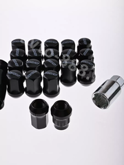 Секретки гайки RAYC 12*1,25 F450 (20 шт, высота 30 мм) чёрный фото 5