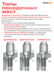 Гайка на колесо M12x1.25 закрытые (конус 60°, ключ 21 мм) — комплект 5 шт. фото 2