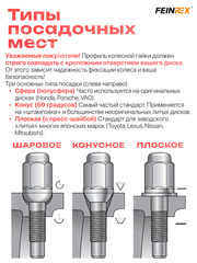Гайка на колесо М12×1.5 конус (ключ 21) L36 хром (5шт) фото 2