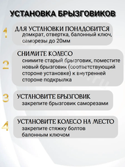 Брызговики NISSAN SYLPHY 2002-2004г фото 3