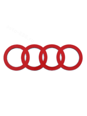 Эмблема AUDI 135*43 (задняя А4) AE-001 (2) фото 4