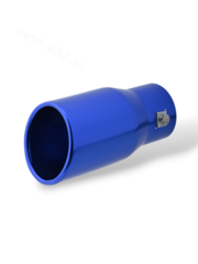 Насадка на глушитель ZXQ-683 синий фото 1