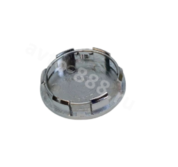 Колпачок на литье хром универсальный VOGUE TYRES, С104 (внешний67mm/внутренний53mm) фото 2