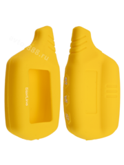 Чехол на пульт сигнализации силиконовый В9 А91 желтый фото 1