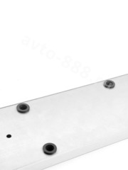 Рамка номера белая (2шт) 8304 фото 4