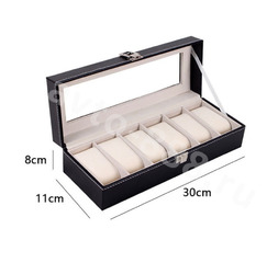 Шкатулка для часов и украшений для хранения 6 фото 2