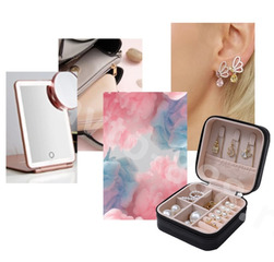 Шкатулка для украшений маленькая чёрный фото 4