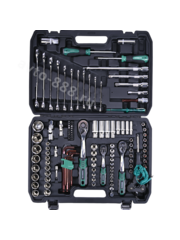 Набор инструментов TADEMITSU в кейсе 121 предметов чёрный фото 3