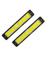 Дневные ходовые огни белый 12В (2шт) фото 1