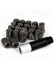 Секретки гайки F651 12*1,25 (16P+4+2, высота 32 мм) тёмно-серый фото 1