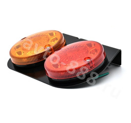 Задние габаритные огни для грузовиков D-2300 24V (2шт) фото 3